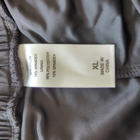 SeaFancy Black and White Striped Bikini Set with Black Shorts XL - Picture 5 of 5